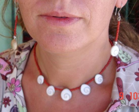 collier oeil de sainte lucie + b.o